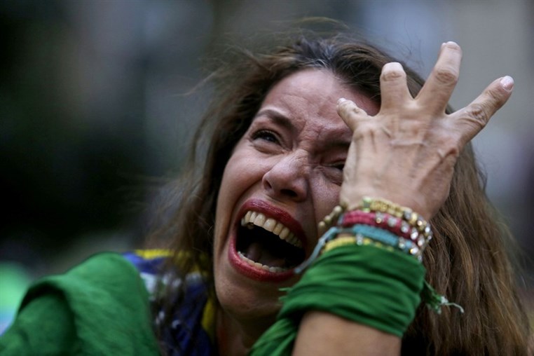 Emotionally Distressed Brazil Fans